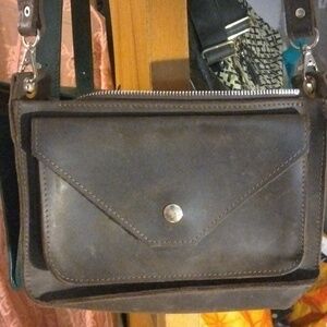 Unbranded leather crossbody